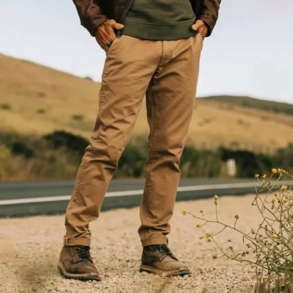 Taylor Stitch Tan Men's Jeans